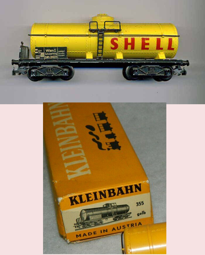 Kleinbahn 355 gelb
